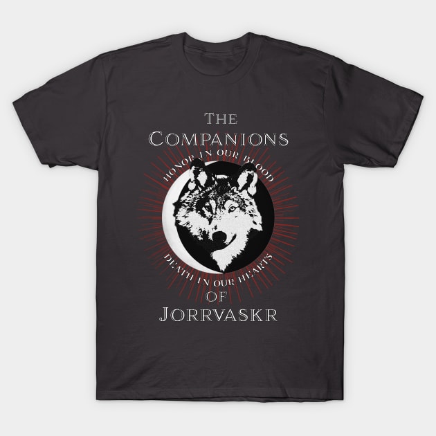 Companions of Jorrvaskr Vintage Art T-Shirt by ChasingBlue